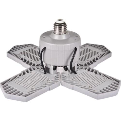 1pc Super Bright Industrial Lighting Garage Light 60W 4 Ultra-bright Lamp 6000LM 85-265V 132 Led Industrial Lamp For Workshop