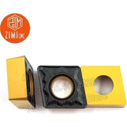 10pcs CCMT09T308-MP HS8125 Carbide Insert Cutting Tool Lathe Accessories CCMT32.52 Rhombus Indexable Turning Inserts