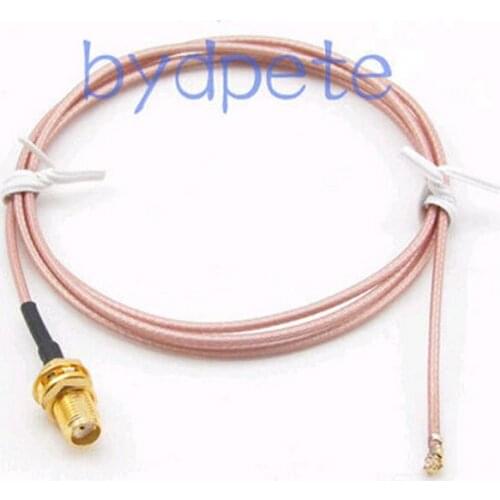 20in 20'' IPX IPEX I-PEX U.FL to SMA female jack RF RG178 pigtail jumper cable for WIFI Card wireless router 50cm