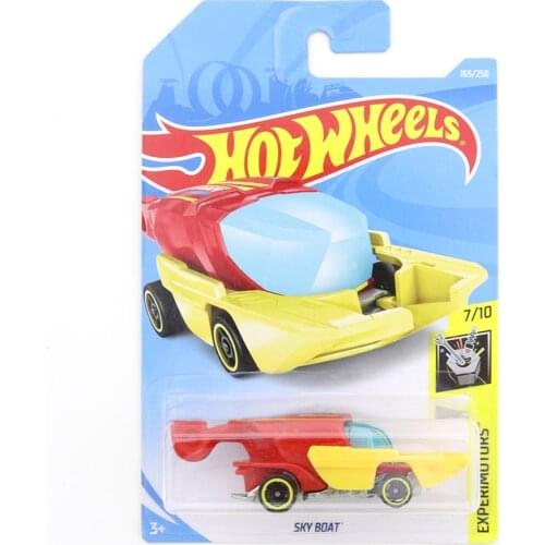 2019-165 SKY BOAT Original Hot Wheels Mini Alloy Coupe 1/64 Metal Diecast Model Car Kids Toys Gift