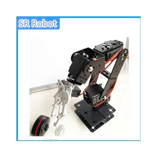 5 / 6-DOF steering gear bracket metal manipulator arm arm pan tilt 51 single chip robot