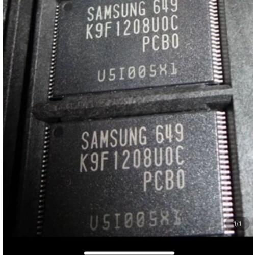 5pcs/lot K9F1208U0C K9F1208U0C-PCB0 100% NEW TSOP48 Original free shipping