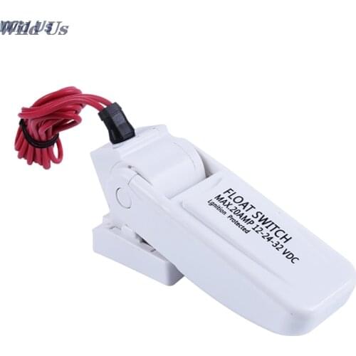 12V 1100GPH Automatic Bilge Pump Boat Submersible Pump Marine Float Switch U7W6
