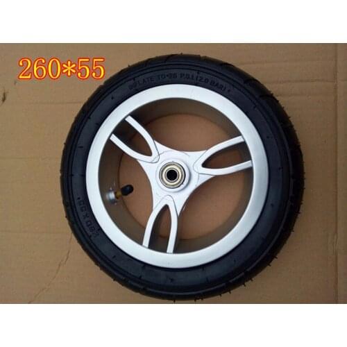 Childrens Tricycle Accessories Childrens Bicycle Wheel Pneumatic Wheel Wheel Wheel Tire Inner Tube Outer Tire 260x55 / 300X75