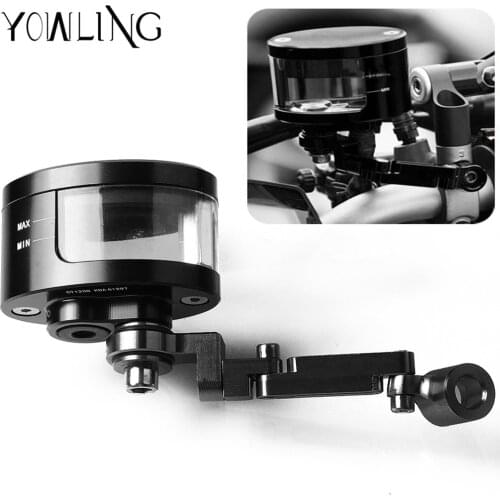 MT-09 SJ6N XJ6 FZ6 SJ6S FZ6S FAZER Front Master Cylinder Brake Fluid Oil Reservoir Tank Bracket Cup CB919 CB1000R CB900 CB1300