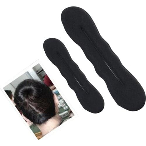 Sponge Roller Bun Clip Maker Hair styling tools hair curler hair roller High density sponge with bent wire