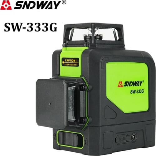 Laser Level 3D 12 lines Vertical and Horizontal High precision Automatic Self Leveling 360 Degree Rotary Cross Green Beam Nivel