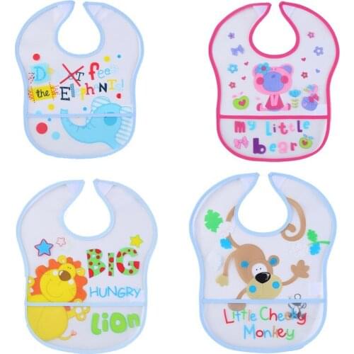 LionBear Plastic Bibs For Babies