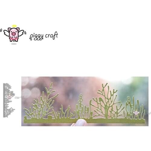 Piggy Craft metal cutting dies cut die mold Seaweed Edge Scrapbook paper craft knife mould blade punch stencils dies
