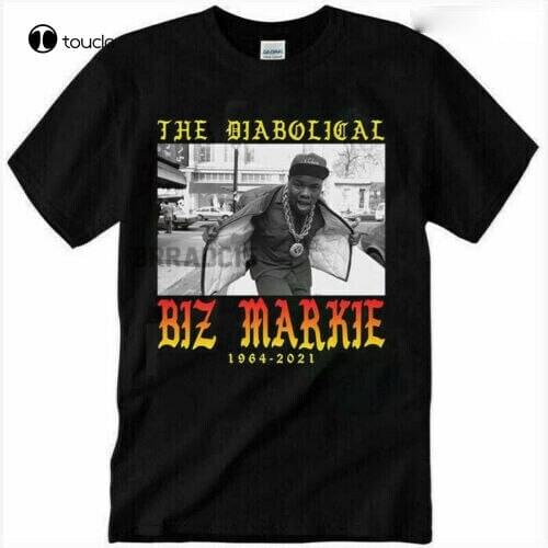 New Biz Markie The Diabolical Biz Markie 1964 2021 T Shirt S 5Xl Tee Shirt S-5Xl