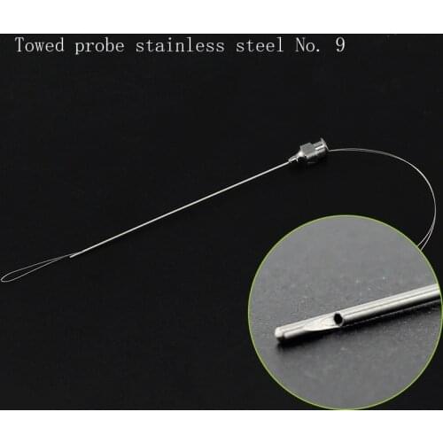 Ophthalmology Lacrimal Channel Probe Traction Probe Stainless Steel Titanium Alloy