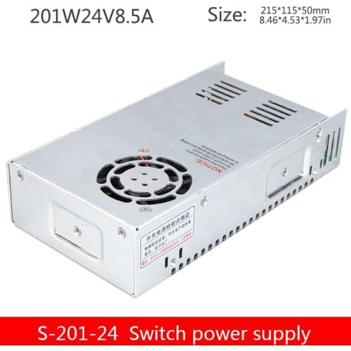 S-201-12V switching power supply 201W output DC12V 16.5A single-group regulated DC power supply module