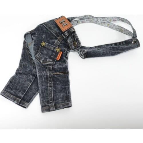 Pets Products Dogs Supplies Fashion Simple Design Jean Pants For Small Puppy And Middle Size Dogs