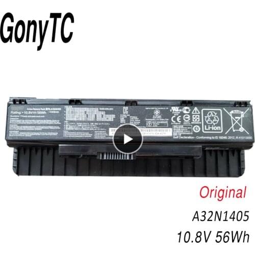GONYTC A32N1405 Original New Battery for ASUS ROG N551 N751 N751JK G551 G771 G771JK GL551 GL551JK GL551JM G551J G551JK G551JM