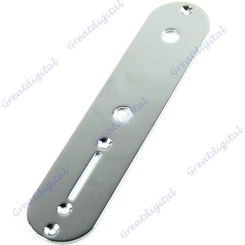 Guitar Parts Chrome Telecaster Control Plate For Electric Guitar Repair Replace Silver