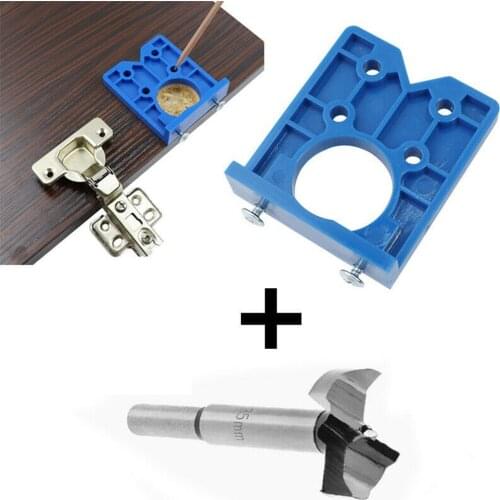 For 35mm concealed hinges Drilling Jig For Kitchen Cabinet Doors Tools