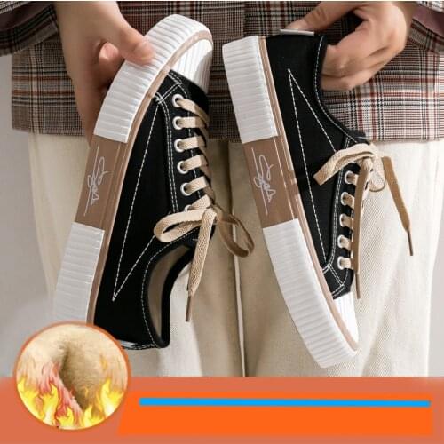 Men Canvas Sneakers Lovers Comfortable Shoes Flats Casual Women Purple White Black Breathable Walking Shoes Plus Large Size 44