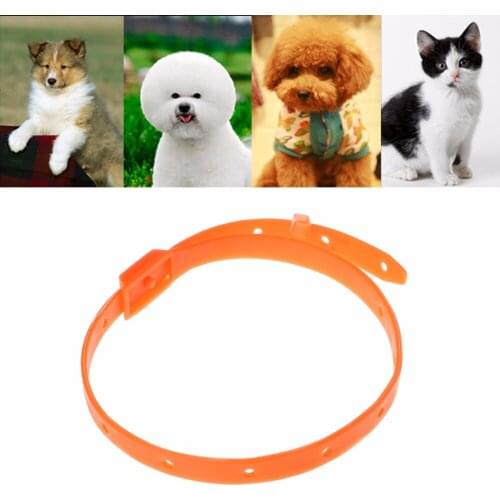 Pet Dog Cat Collars Flea Tick Kill Remover Collar Adjustable Protection Aroma Neck Ring Anti flea insect Pet Supplies C42