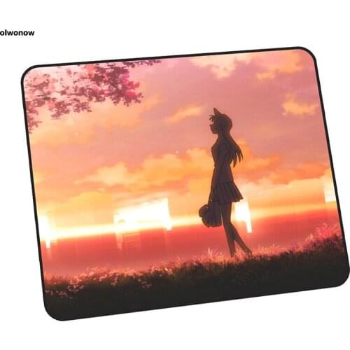 Detective Conan mouse pad HD pattern 30x25cm mousepads best gaming mousepad gamer cool new personalized mouse pads keyboard pad