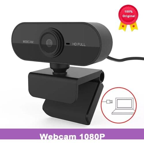 1080P 720p 480p HD Webcam with Mic Rotatable PC Desktop Web Camera Cam Mini Computer WebCamera Cam Video Recording Work