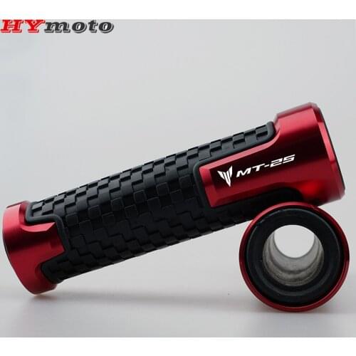 Newest For YAMAHA MT25 Mt-25 2013 2014 2015 2016 2017 2018 2019 Motorcycle CNC Handle Bar Hand Grip Handlebar Grips Accessories