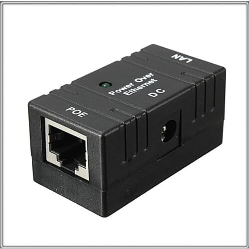 POE Passive Injector Splitter Wall Mount PowerPOE Injector RJ45 Power over Ethernet Switch Power Adapter