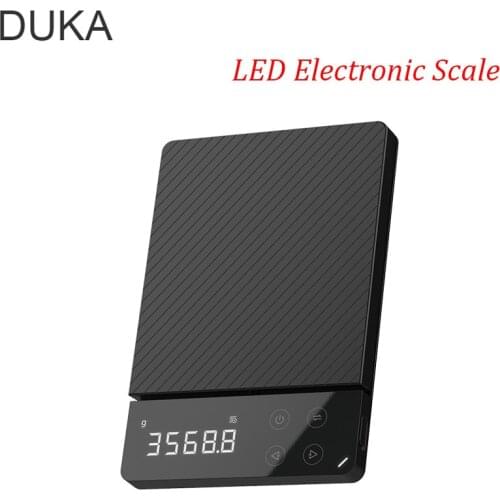 In Stock ATuMan DUKA ES1 0-3KG8KG Household LCD Digital Electronic Scale Multi-function HD Backlit Electronic Food Scales