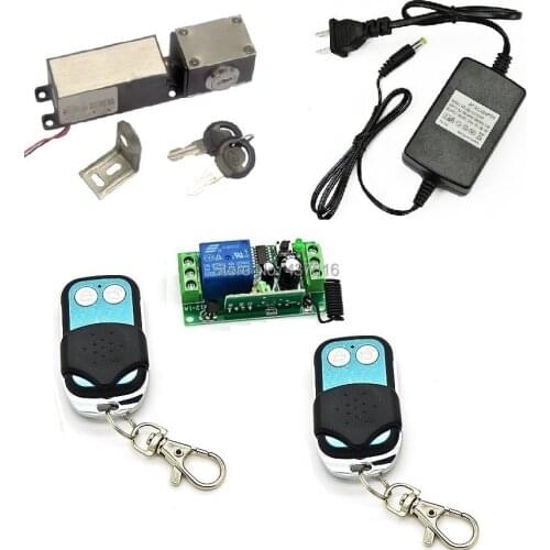 High Quality Drawer Lock Electronic Cabinet Lock Mini Electric Bolt Lock with Emergency KEY