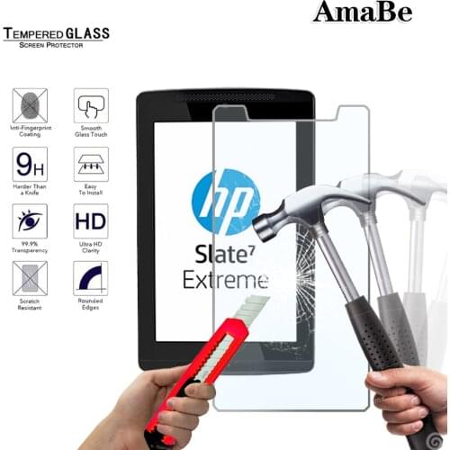 Anti-Scratch Tempered Glass for HP Slate 7 Extreme/Slate 7/Stream 7/8 G2/Slate 7 VoiceTab Ultra Tablet Screen Protector Flim