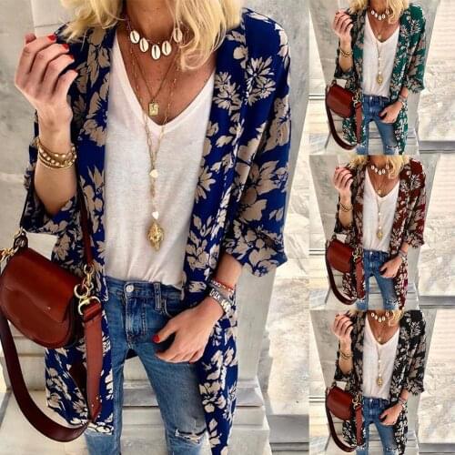 Women Casual Half Sleeve Floral Cardigan Top Beach Sun Protection Shirt Blouse Casual wear coat