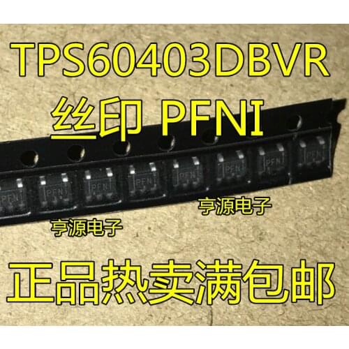 10PCS TPS60403 TPS60403DBVR PFNI PFN1 SOT23-5