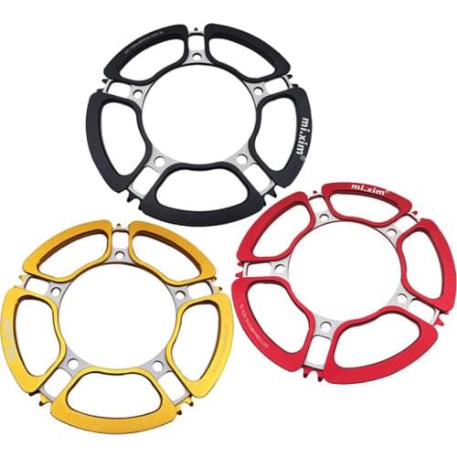 2021 New Single speed 130BCD Folding bike Crankset BMX Chainwheel 53T/56T AL7075 chain wheel 170mm Crank chain ring