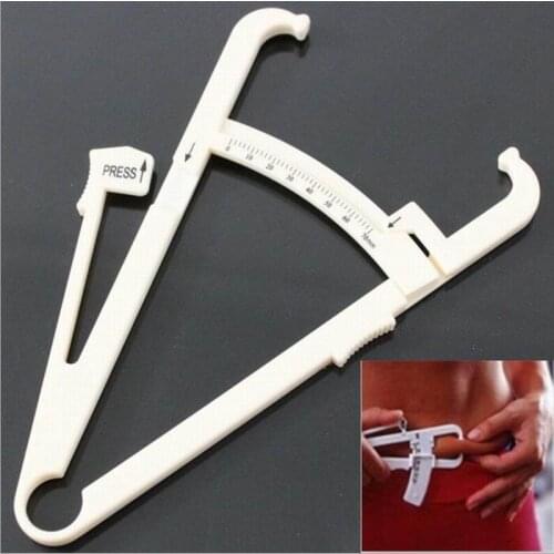 500PCS Body Fat Caliper Measure Tape Tester Fitness For Lose Weight For Body Building Portable Fitness Equipmnet