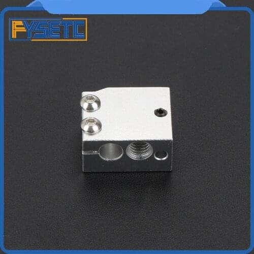 3D Printer Part Volcano Heater Block For E3D Volcano Hotend Compatible PT100 Sensor/Thermistor Cartrodge 3D Printer Upgrade Kit