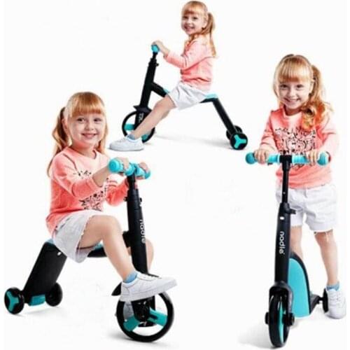 Children Scooter Tricycle Baby 3 In 1 Balance Bike Ride On ToysConversion