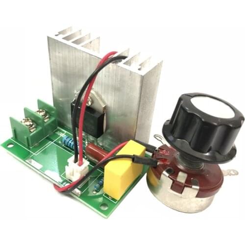 AC 220V 4000W High Power SCR Electronic Volt Regulator Motor Speed Controller Governor Dimmer Module