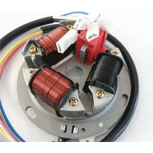 Stator Coil for Simson electronic ignition base plate 12V 42W S51 S60 S70 Schwalbe Stator Ignition coil 34995