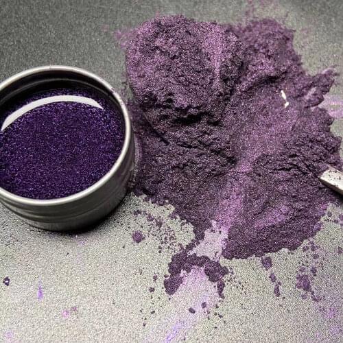 Cosmetic Grade Dark Purple Pigment Powder for Face Eyeshadow Nail Soap Coloring Dye Ceramic Coating Automotive Resin Crafts DIY