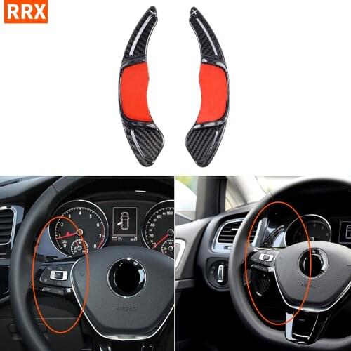 For VW GOLF 7 MK7 Sagitar GLI Lamando GTS POLO GTI Scirocco Steering Wheel Shift Paddle Extension Shifters Replacement Styling