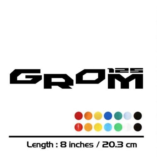 New Motorcycle sticker bike Fuel tank Wheels helmet Fairing Luggage MOTO car accessories reflective sign decal For HONDA GROM125