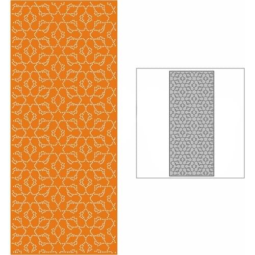 New Slim Spotted Starry Snowflakes Plate Craft Embossing Mold 2021 Metal Cutting Dies for DIY Scrapbooking Album Card Making