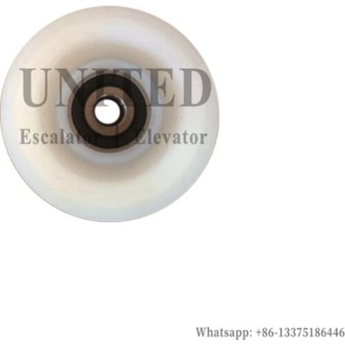 Elevator Rope Roller OD70mm W17mm 6200RS Round Groove
