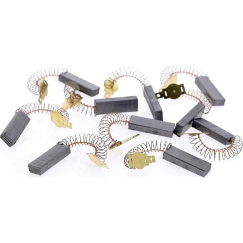 2pcs Drill Electric Grinder Replacement Carbon Brush 6.5x11x30mm Grinder Motor Carbon Brushes for Dust Collector Cleaner Car