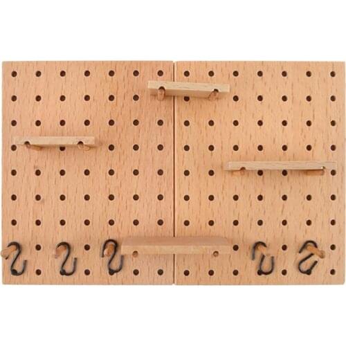 1:6 1:12 Dollhouse Storage Rack Shelves Miniature House Kitchen Decoration