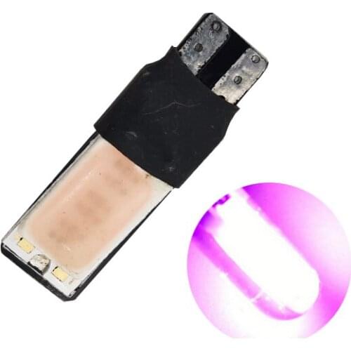 T10 LED Bulbs Canbus Car Clearance Lights Reading Lamp Auto Dome Door Bulb Accessories Pink