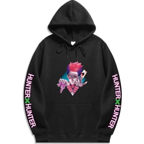Japanese Anime Hunter X Hunter Killua Zoldyck Hoodies Fashion Men Women Sweatshirts Casual Hooded Harajuku New Sports Tops