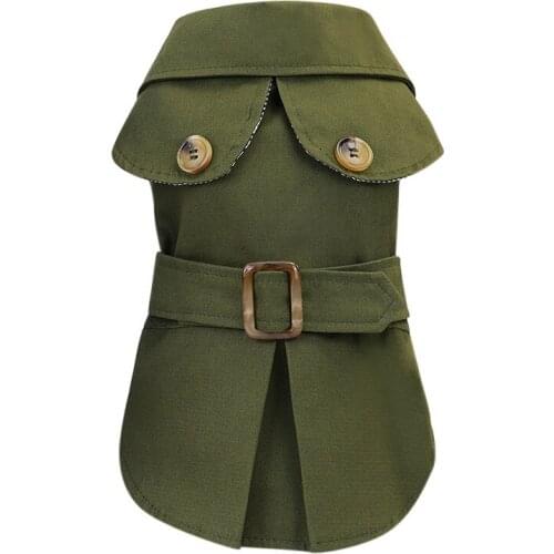 Pet British Style Tricolour Warm Coat For Autumn And Winter For Small Medium Dogs Fashion Jacket NEW