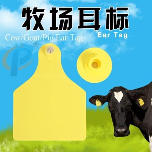 Poultry Farm Cattle Ear Tag Cow Ear Tags Number Card