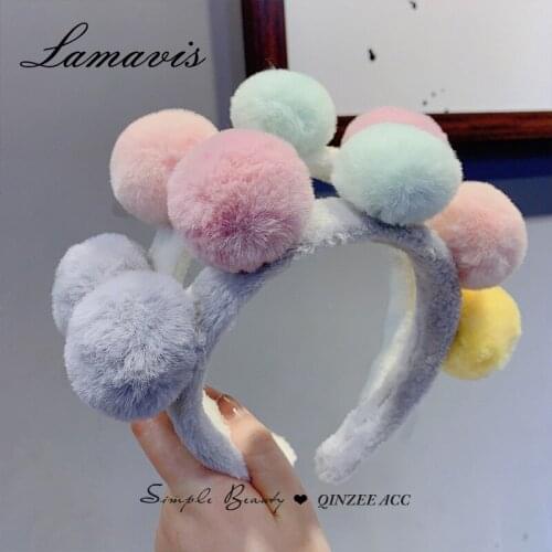 Spring 2020 New Hair Band Korean Version Of The Candy Pattern Hair Band Girl Fashion Cute Hair Accessories Wash Face Non-slip Wi