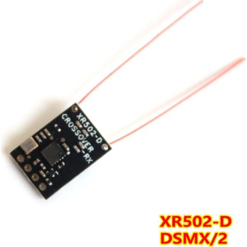 XR502 Series 2.4G SBUS PPM RSSI Dual Antenna Micro Receiver for X/2 SFHSS Frsky-D8/D16 AFHDS-2A Radio Transmitters